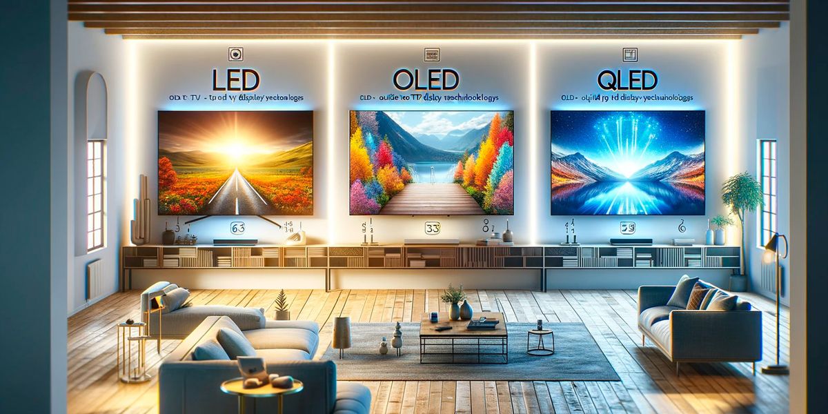 Comparing LED, OLED, and QLED: A Guide to TV Display Technologies